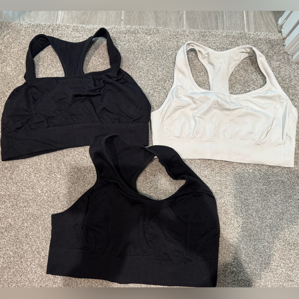 Champion Sports Bras in Black and White
